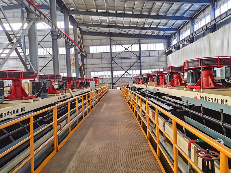 1 miljon ton/år koppar, guld, pyritbrytningsprojekt - Anhui Jinding Mining Co., Ltd.